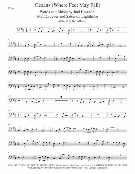 Oceans (Where Feet May Fail) (arr. Kevin Busse)
