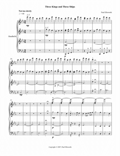Three Kings and Three Ships (arr. Paul Ellsworth)