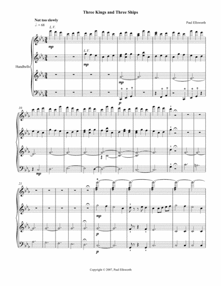 Three Kings and Three Ships (arr. Paul Ellsworth)