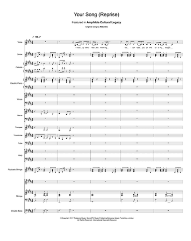 Your Song (arr. Amphibia Cultural Legacy)