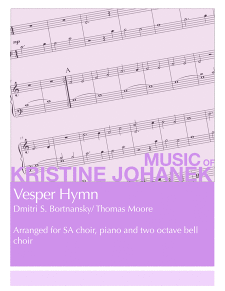 Vesper Hymn (arr. Kristine Johanek)