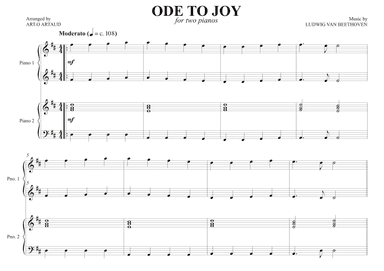 Ode to Joy (arr. Art.o Artaud)