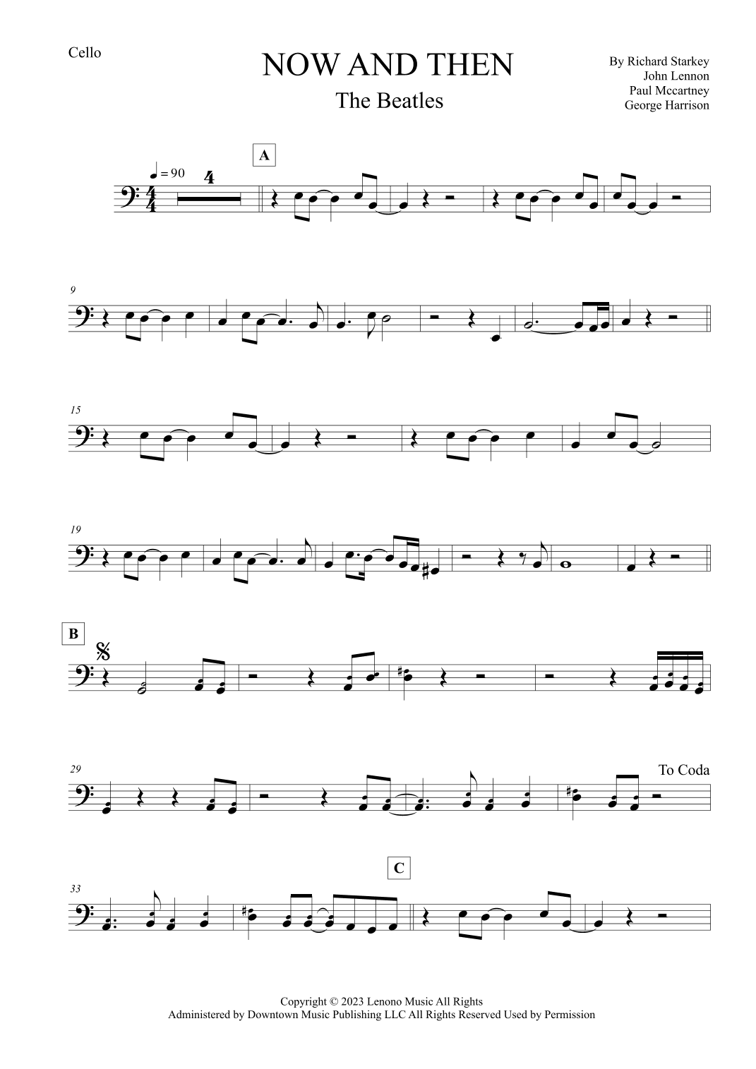 Now And Then (arr. Leo Silva)