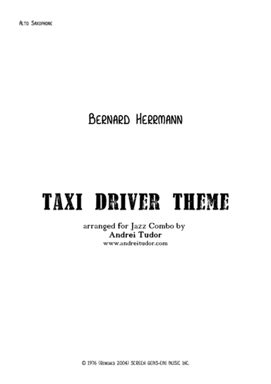 Taxi Driver (theme) (arr. Andrei Tudor)