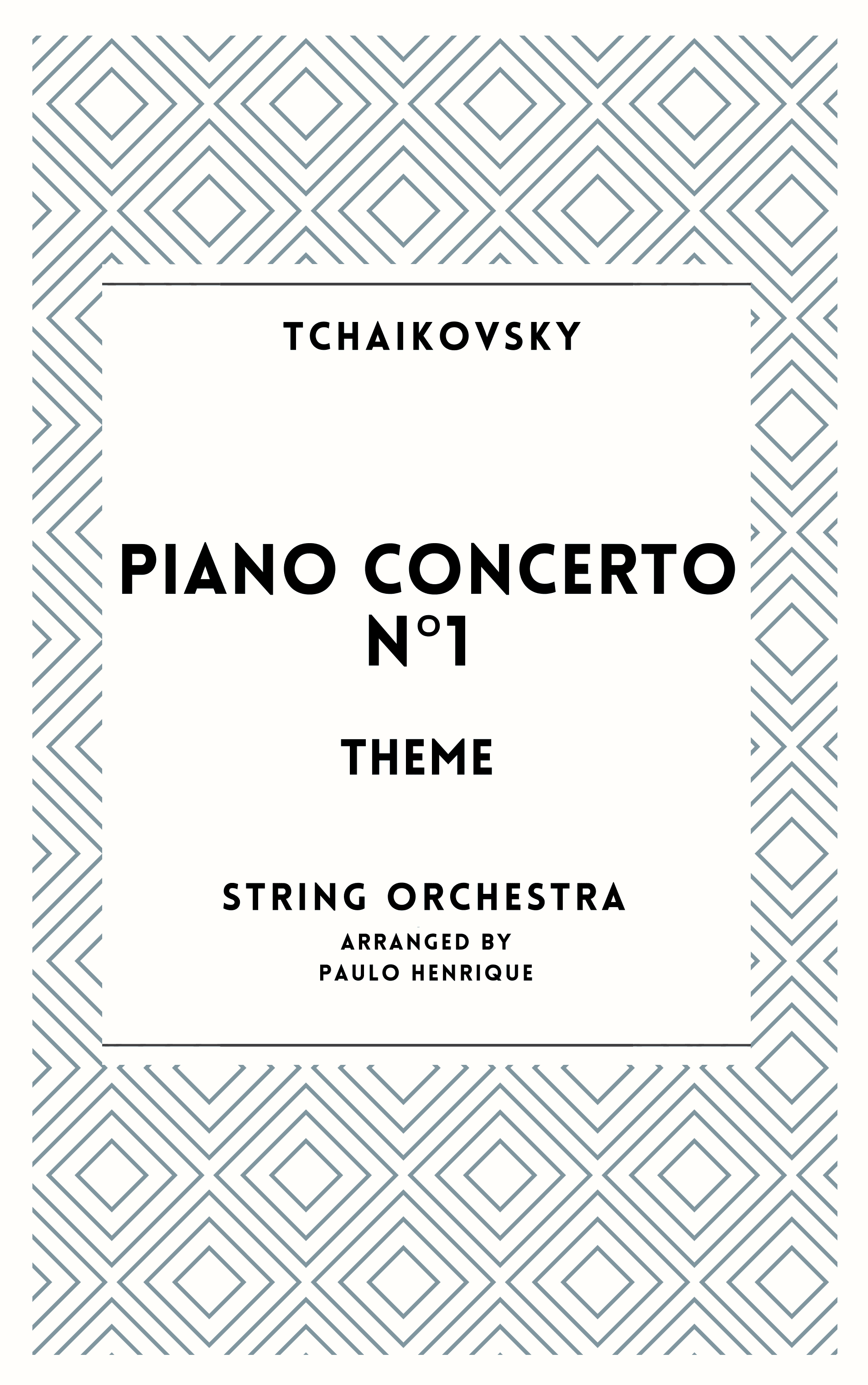 Piano Concerto N°1 (arr. Paulo Henrique)