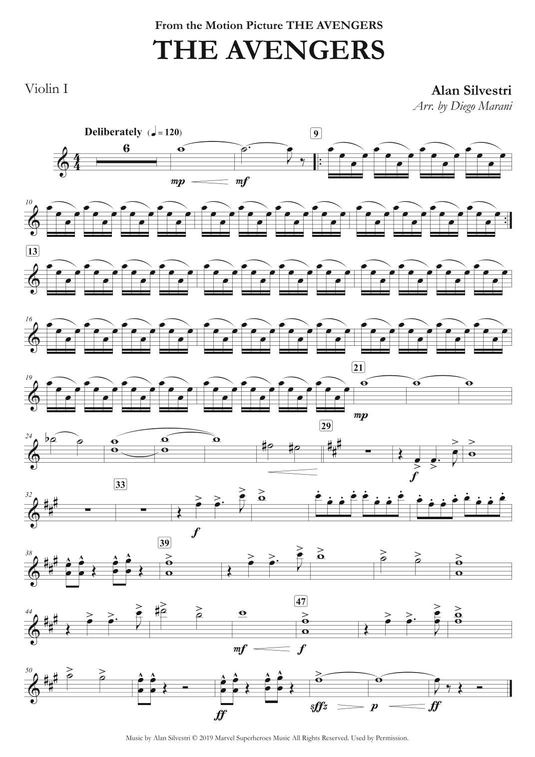 Avengers: Endgame (arr. Diego Marani)