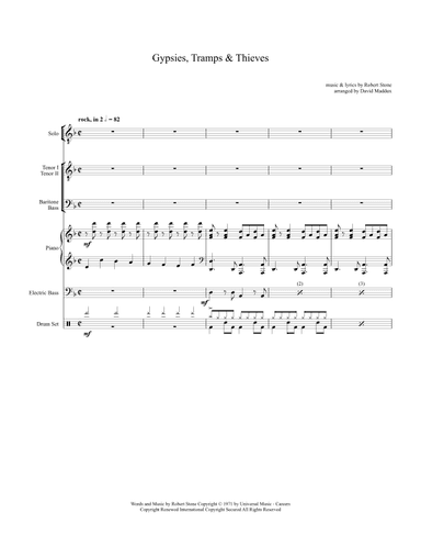 Gypsys, Tramps And Thieves (arr. David Maddux)