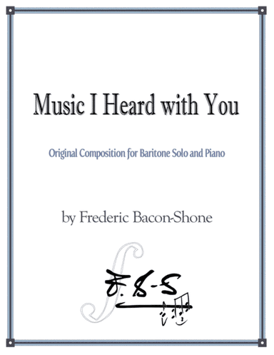 Music I Heard With You