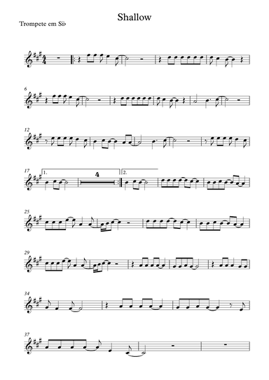 Shallow (arr. Diego Nogueira)