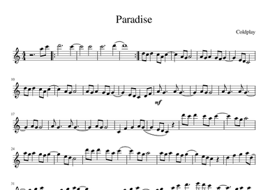 Paradise (arr. Julia Mills)