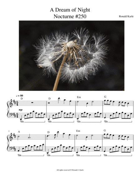 A Dream of Night (Nocturne #250)