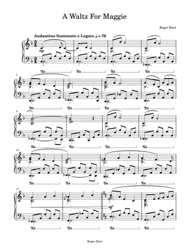 A Waltz For Maggie
