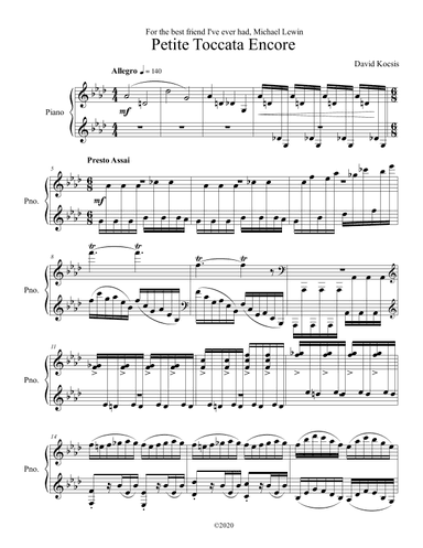 Petite Toccata