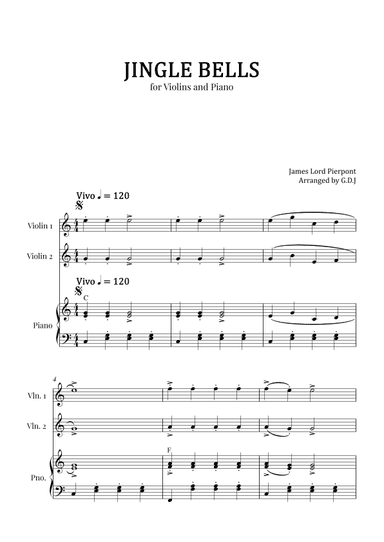 Jingle Bells (arr. GDJ)