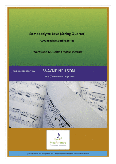 Somebody To Love (arr. Wayne Neilson (APRA/AMCOS/MAGA))