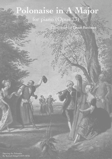 Polonaise in A Major, for piano (Opus 23)