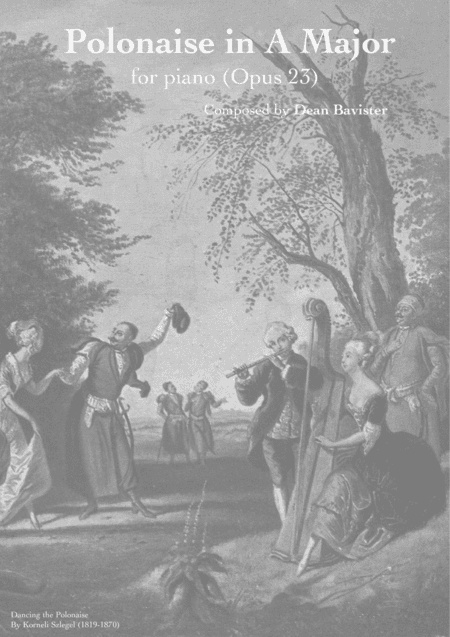 Polonaise in A Major, for piano (Opus 23)