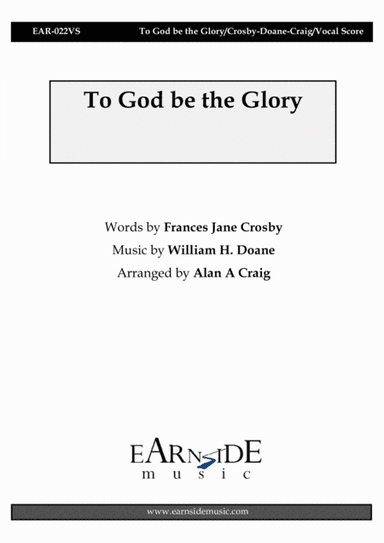 To God be the Glory (arr. Alan A Craig)