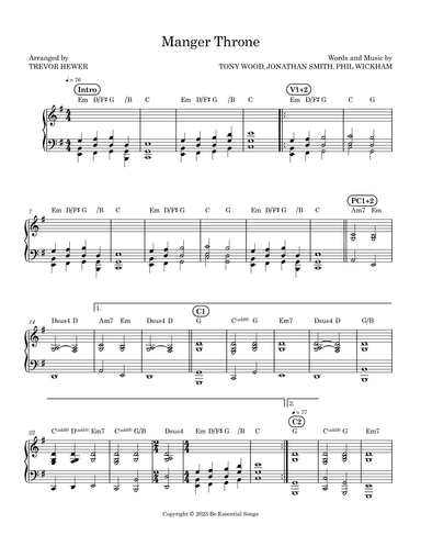 Manger Throne (arr. Trevor Hewer)