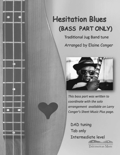 Hesitation Blues (BASS PART ONLY) (arr. Elaine Conger)