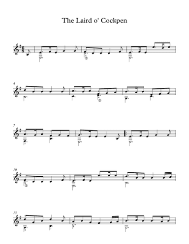 The Laird o' Cockpen - Traditional Scottish Song (arr. Milan Mitic)
