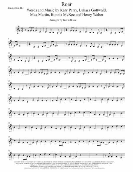 Roar (arr. Kevin Busse)