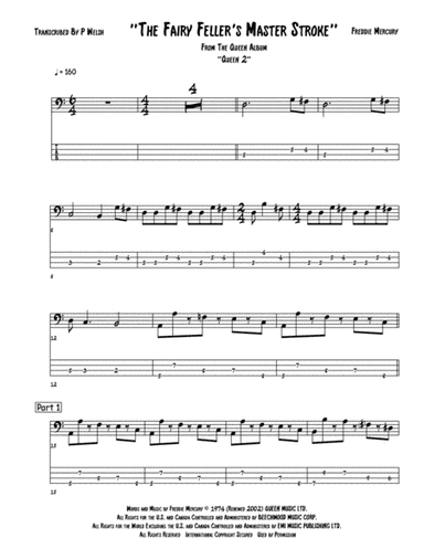 The Fairy Feller's Master Stroke (arr. P Welsh)