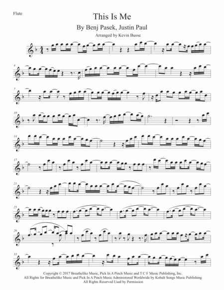 This Is Me (arr. Kevin Busse)