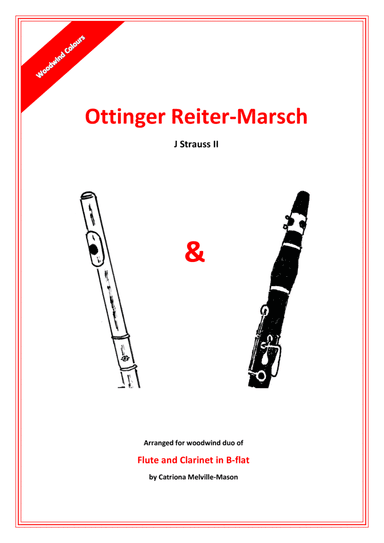 Ottinger Reiter-Marsch (Flute & Clarinet Duet) (arr. Catriona Melville-Mason)