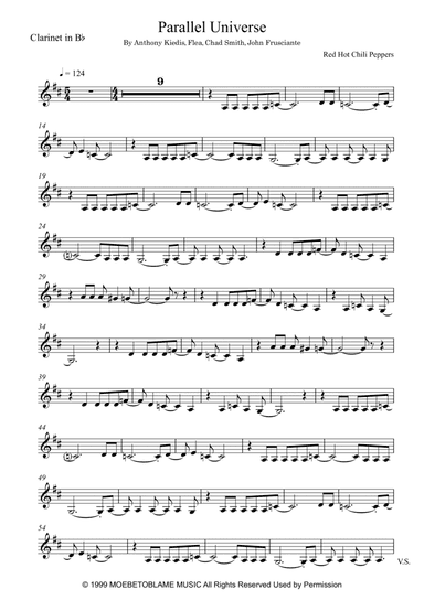 Parallel Universe (arr. André Laitano)