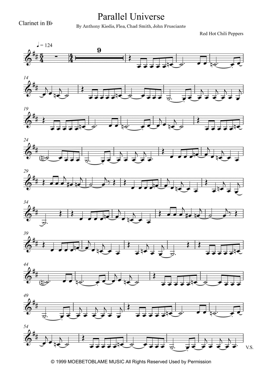 Parallel Universe (arr. André Laitano)
