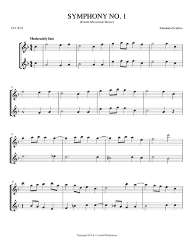 Symphony No. 1 (Fourth Movement Theme) (arr. Mark Phillips)