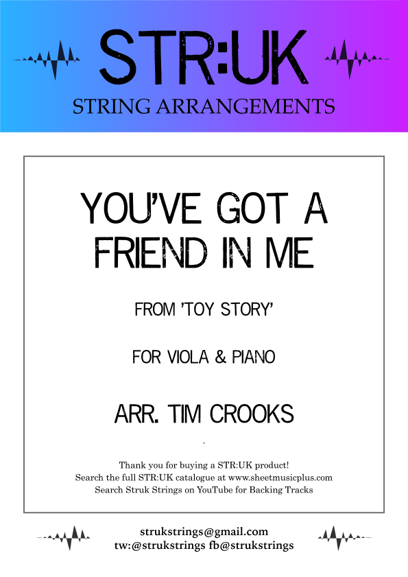 You've Got A Friend In Me (arr. Tim Crooks)