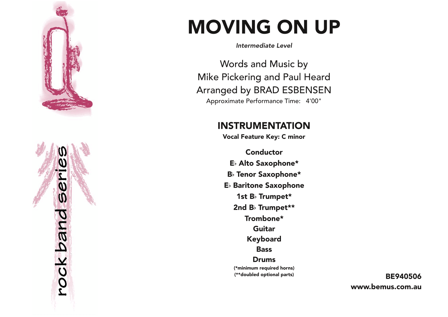 Moving On Up (arr. Brad Esbensen)
