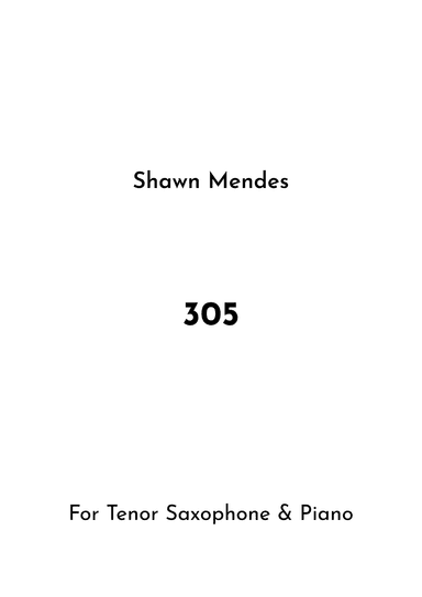 305 (arr. Jireh J.)