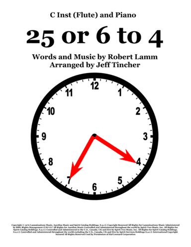 25 Or 6 To 4 (arr. Jeff Tincher)