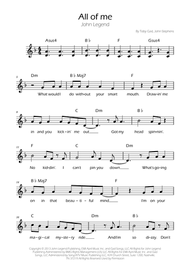 All Of Me (arr. Ygor Nunes)