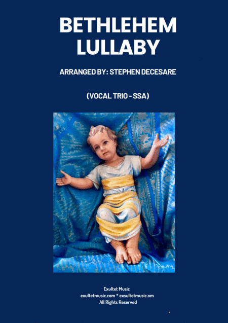 Bethlehem Lullaby (Vocal Trio - (SSA) (arr. Stephen DeCesare)