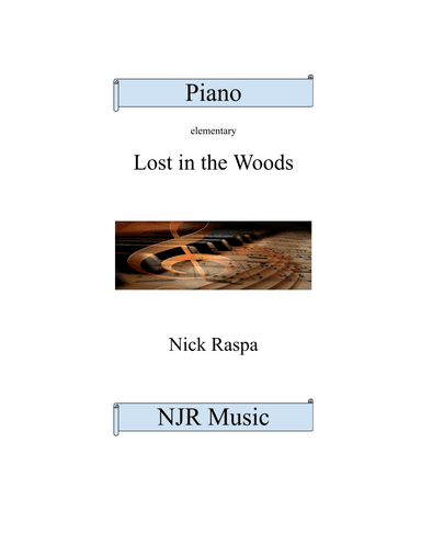 Lost in the Woods (elementary piano)