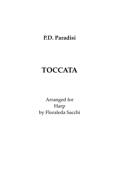 Toccata (arr. Floraleda Sacchi)