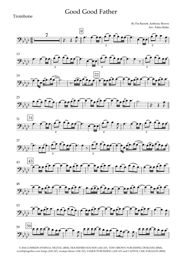 Good Good Father (arr. Fabio Britto)