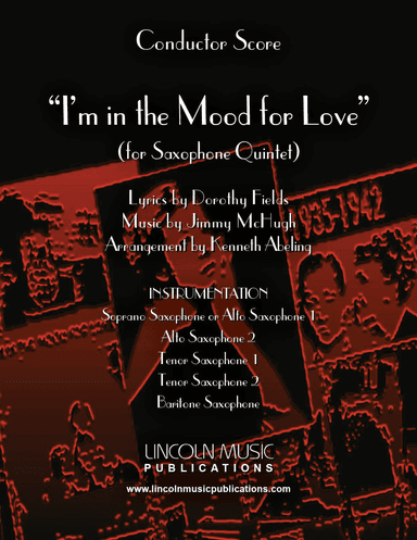I'm In The Mood For Love (arr. Kenneth Abeling)