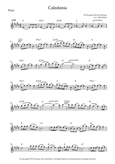 Caledonia (arr. Fabio Britto)