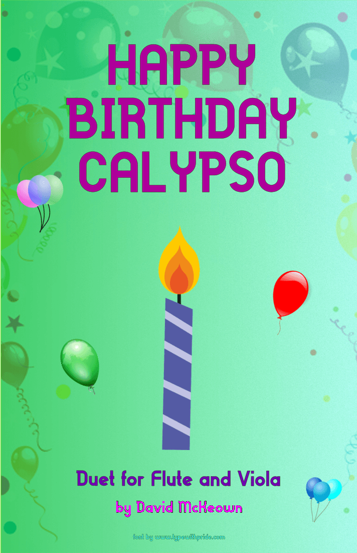 Happy Birthday Calypso, for Flute and Viola Duet (arr. David McKeown)
