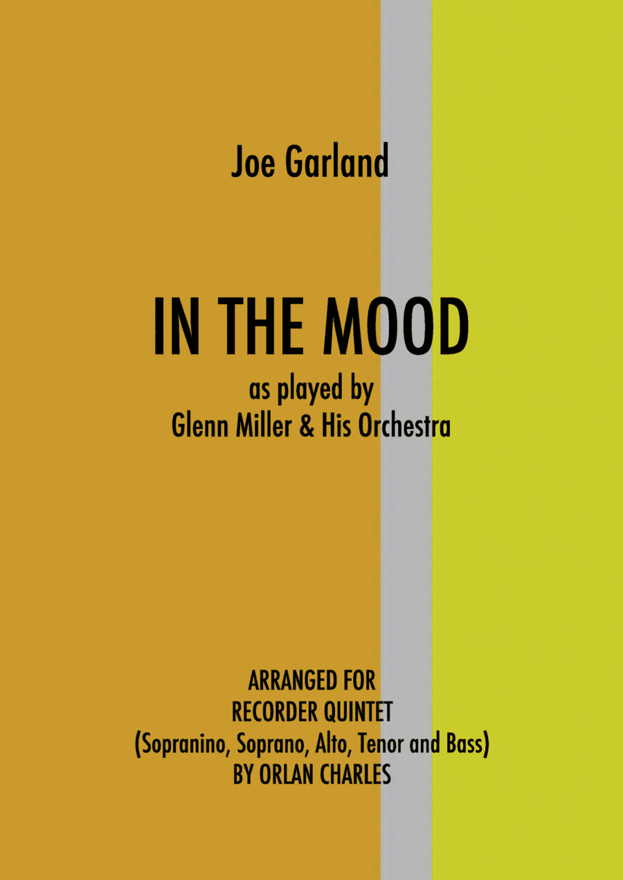 In The Mood (arr. Orlan Charles)