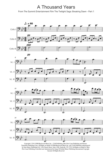 A Thousand Years (arr. Ygor Nunes)