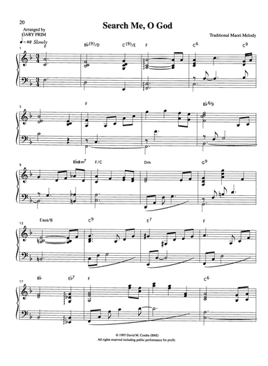 Search Me, O God (arr. Gary Prim)
