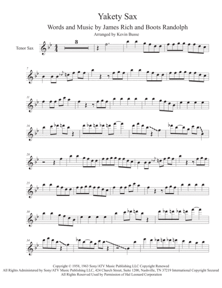 Yakety Sax (arr. Kevin Busse)