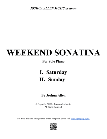 Weekend Sonatina