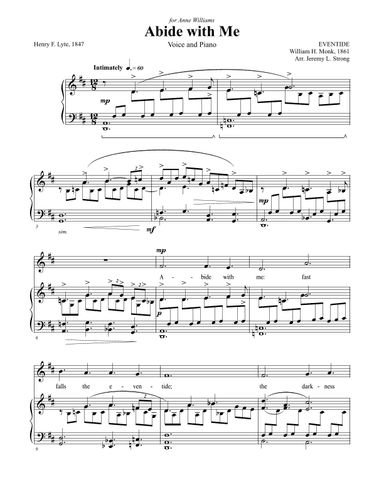 Abide with Me (arr. Jeremy Strong)